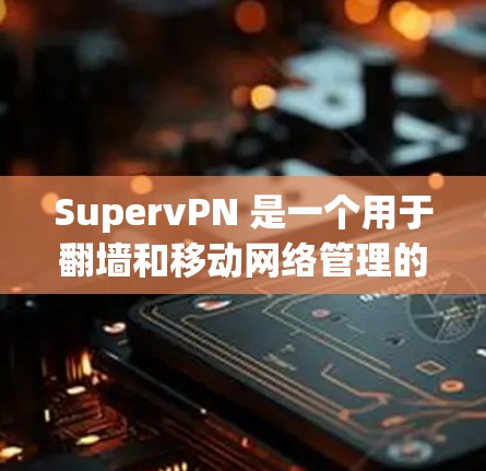 SupervPN 是一个用于翻墙和移动网络管理的安卓软件，旨在保护用户免受禁用网络资源的影响。以下是对它的详细介绍和建议