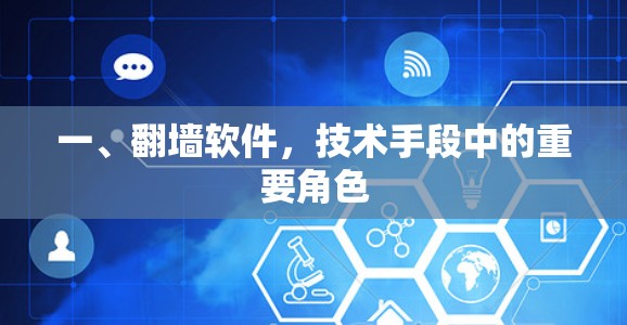 一、翻墙软件,技术手段中的重要角色 一、翻墙软件,技术手段中的重要角色