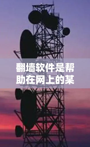 翻墙软件是帮助在网上的某些地方访问内容的工具，如小说、电影或在线课程。以下是对翻墙软件的详细总结