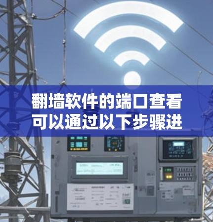 翻墙软件的端口查看可以通过以下步骤进行
