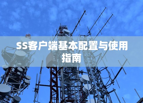 SS客户端基本配置与使用指南
