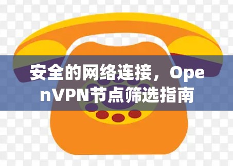 安全的网络连接，OpenVPN节点筛选指南
