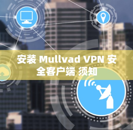 安装 Mullvad VPN 安全客户端 须知