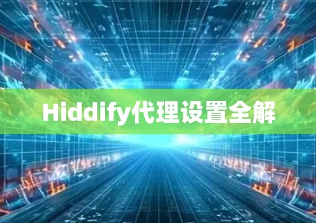 Hiddify代理设置全解